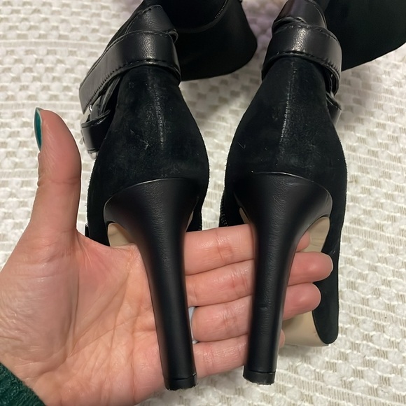 Antonio Melani Suede Heeled Boots - Picture 10 of 12